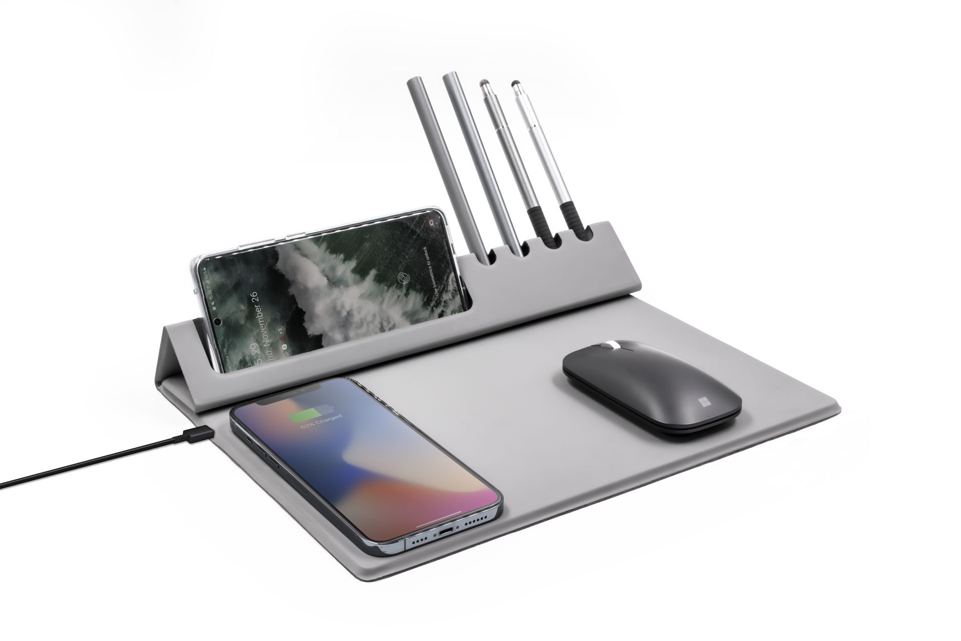 Guilty toothache Self-respect Evopad Charge - Wireless Charger, Mouse Pad, Phone Holder, Pen Holder |  BrandCharger - Award winning corporate gifts